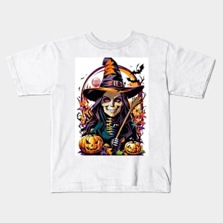 Smiling witch Kids T-Shirt